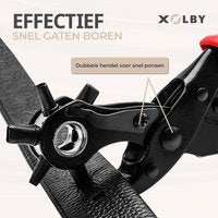 Xolby® Professionele Gaatjestang voor riem