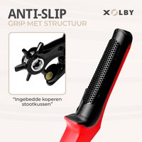 Xolby® Professionele Gaatjestang voor riem