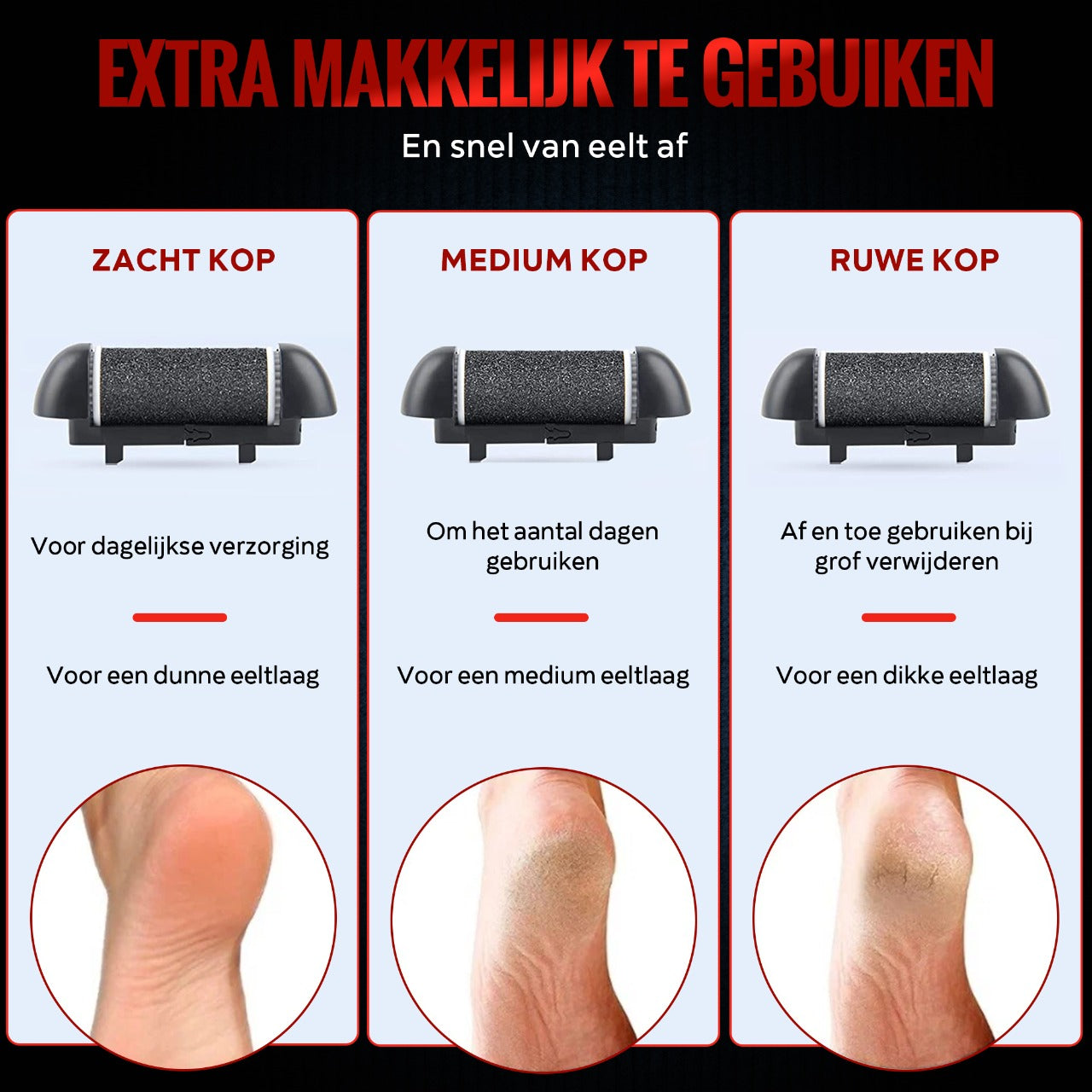 zachte voeten