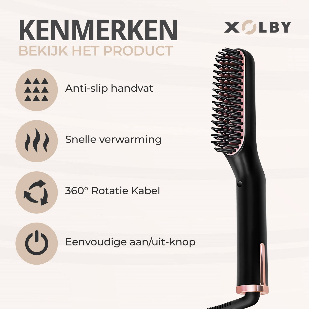 Xolby® baard stijltang